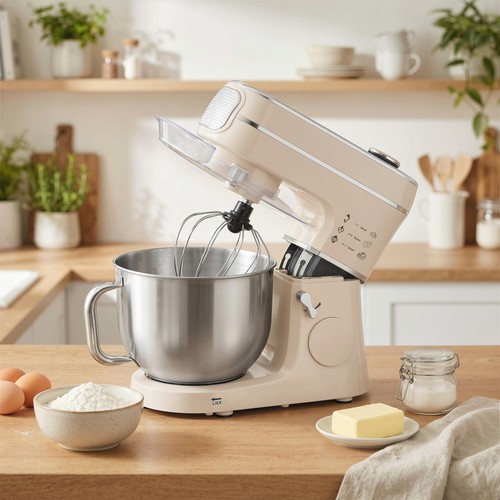 Homcom 1400w stand mixer - 6l,
