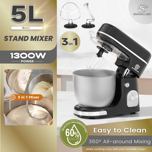 Superlex stand mixer 1300w - superlex,